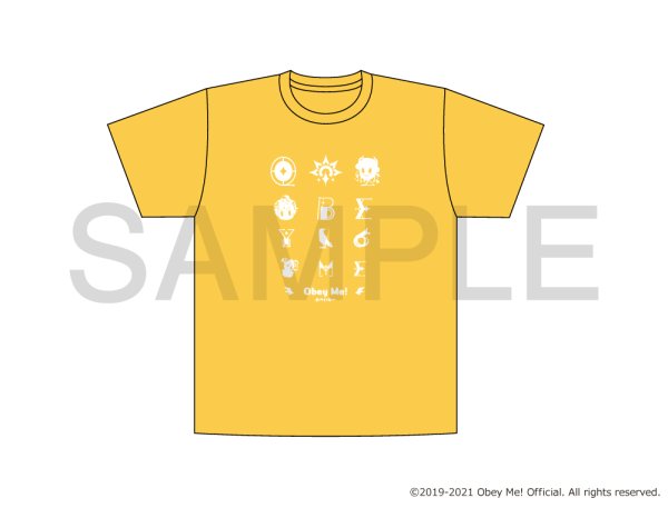 画像1: Obey Me! Official Tシャツ Lサイズ(マモン) (1)