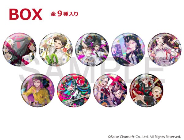 画像1: スーパーダンガンロンパ2×mixx garden ホログラム缶バッジコンプリートBOX (1)