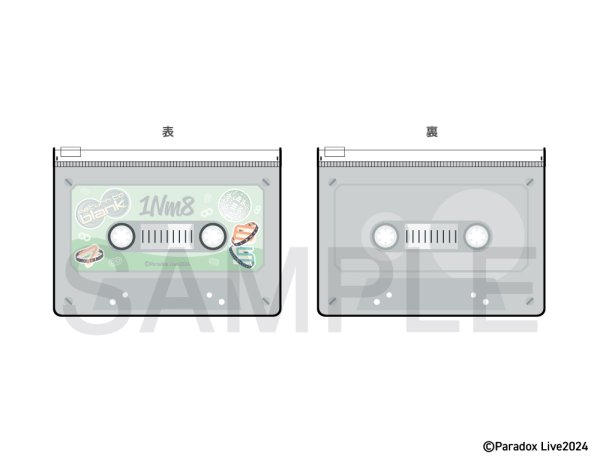 画像1: Paradox Live×COLLABOCAFEHONPO BLANC 2024 A6サイズスライダーケース(1Nm8) (1)