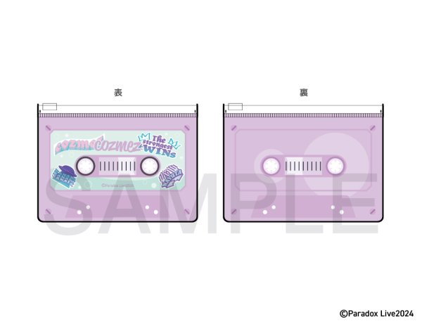 画像1: Paradox Live×COLLABOCAFEHONPO BLANC 2024 A6サイズスライダーケース(cozmez) (1)