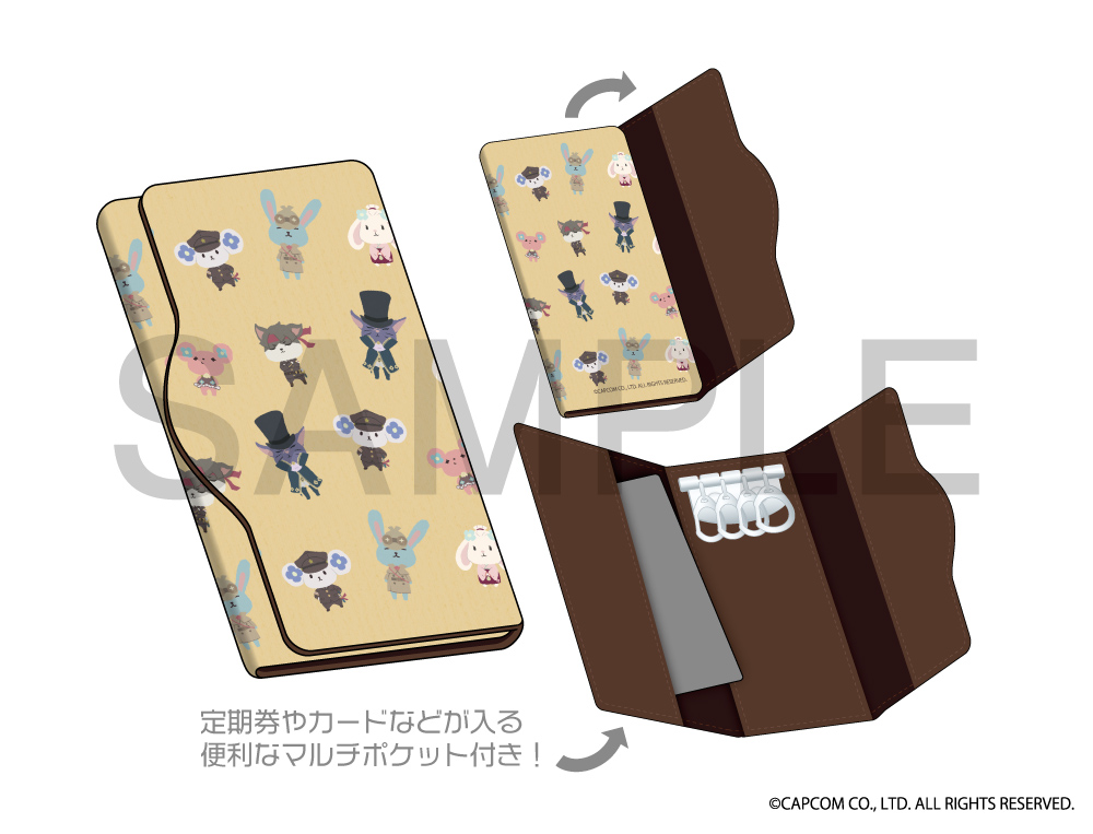 大逆転裁判 ふわぽにシリーズ キーケース